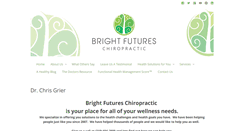 Desktop Screenshot of brightfutureschiro.com